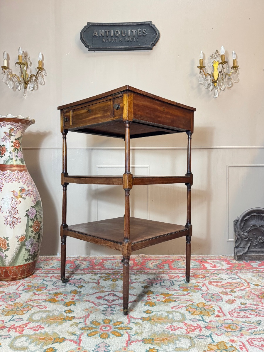Mahogany Writing Desk From A 19th-century British Official Office -photo-4