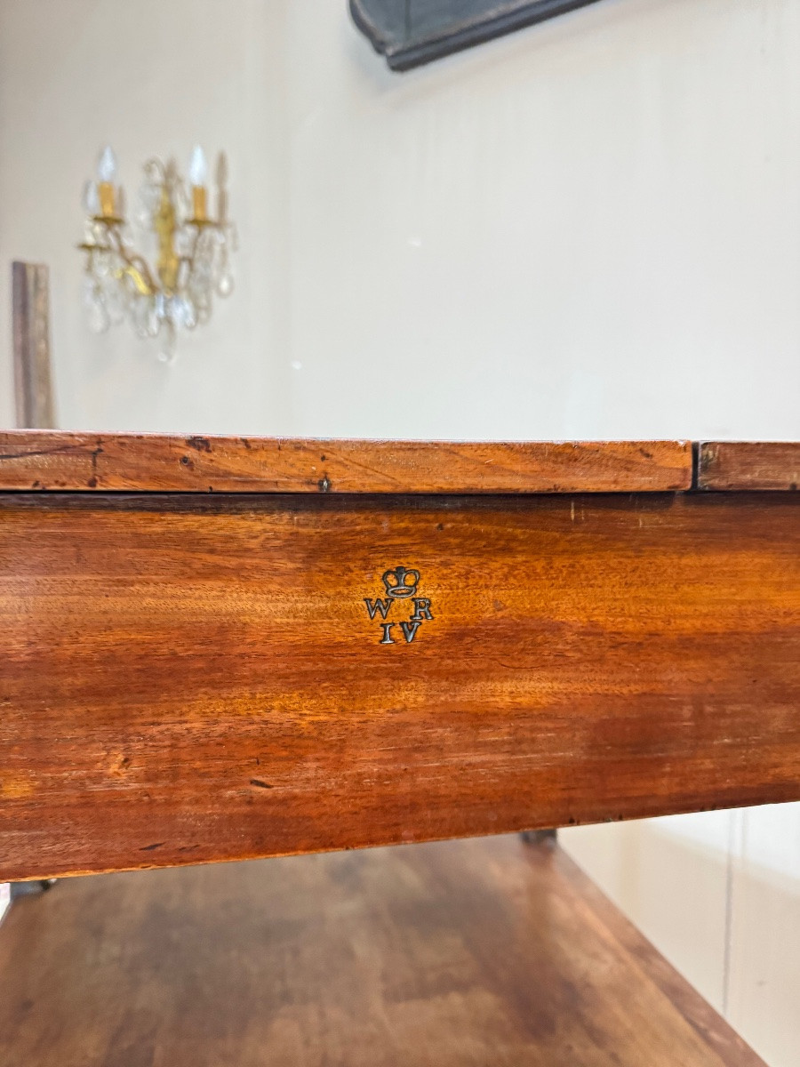 Mahogany Writing Desk From A 19th-century British Official Office -photo-5