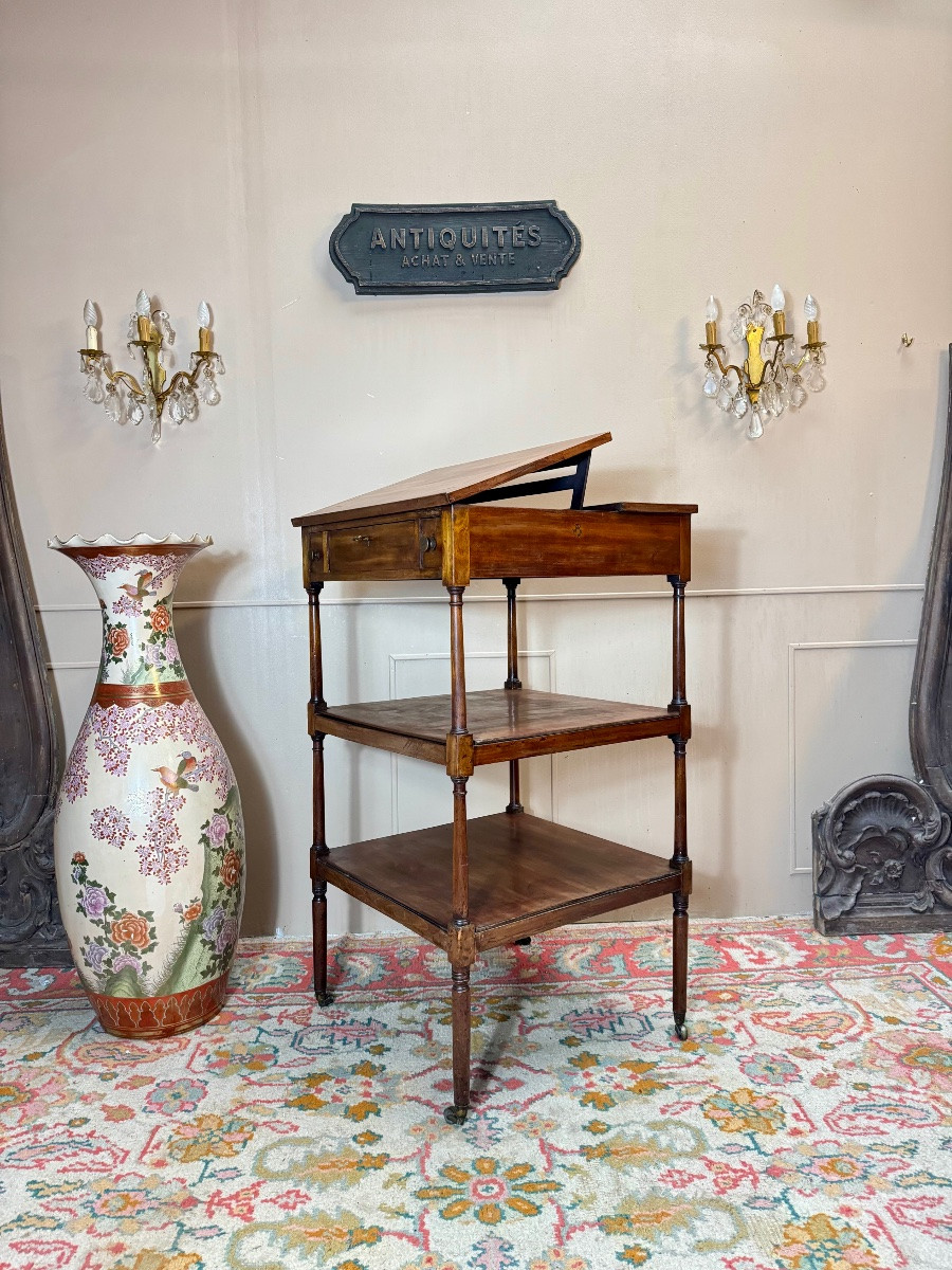 Mahogany Writing Desk From A 19th-century British Official Office -photo-7