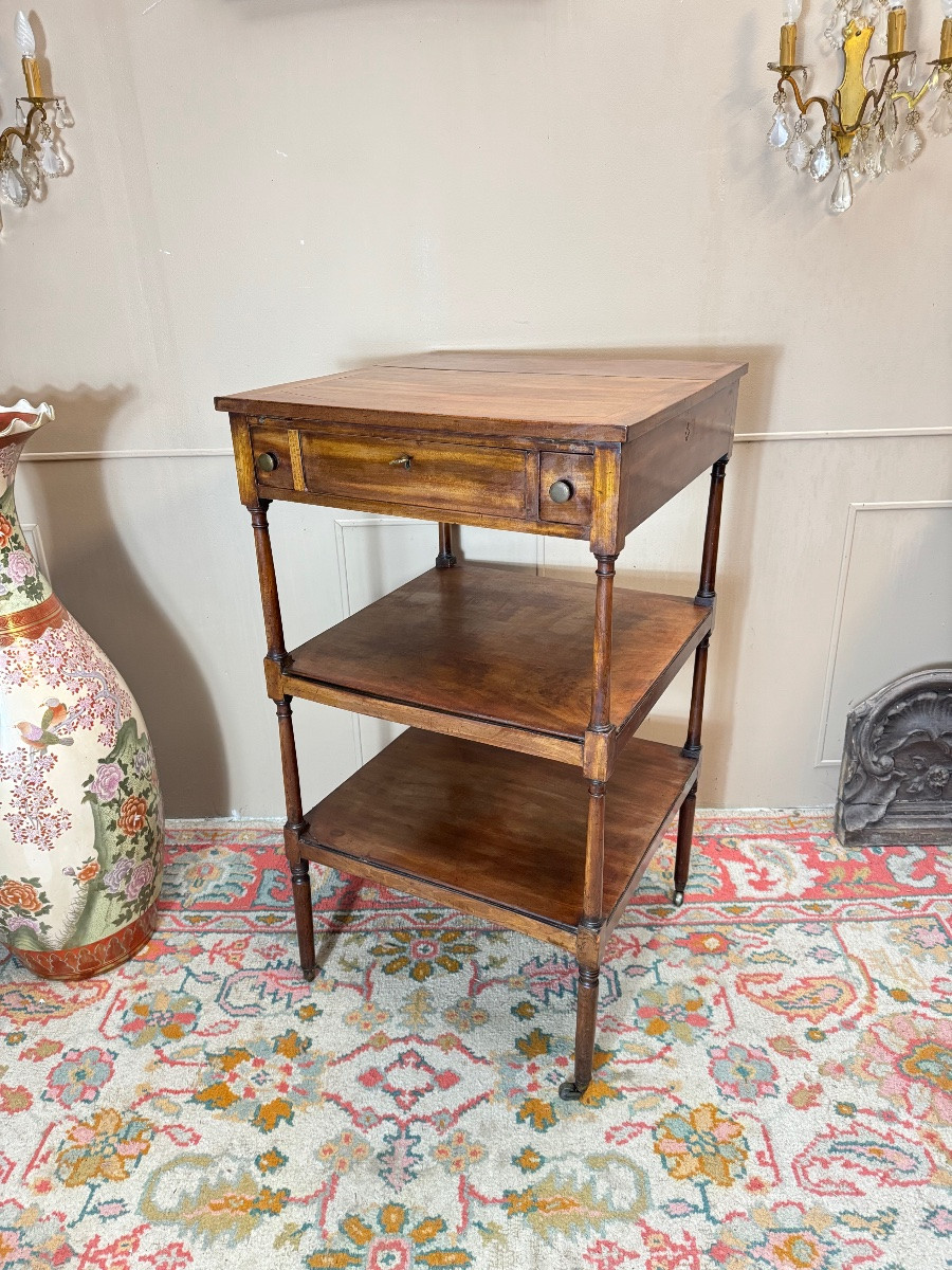 Mahogany Writing Desk From A 19th-century British Official Office -photo-8