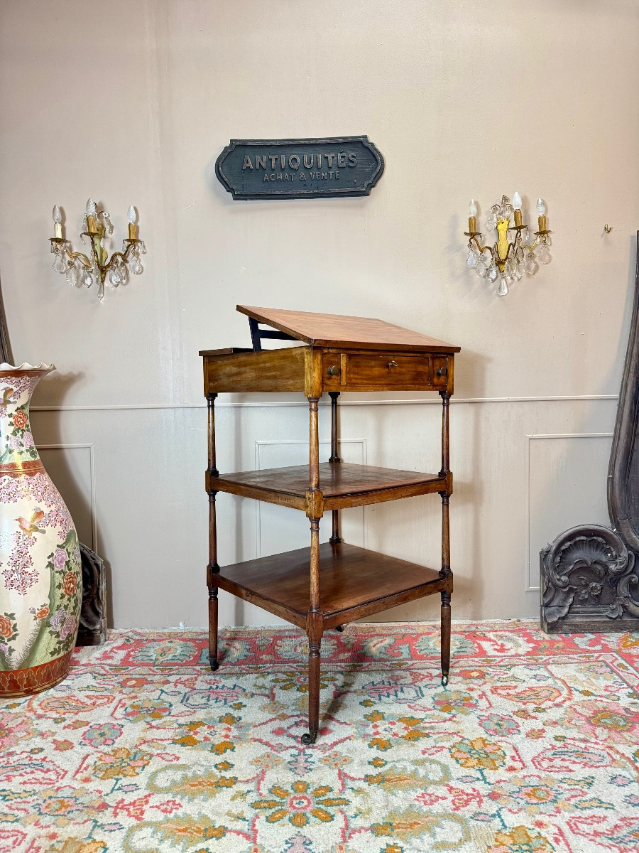 Mahogany Writing Desk From A 19th-century British Official Office 