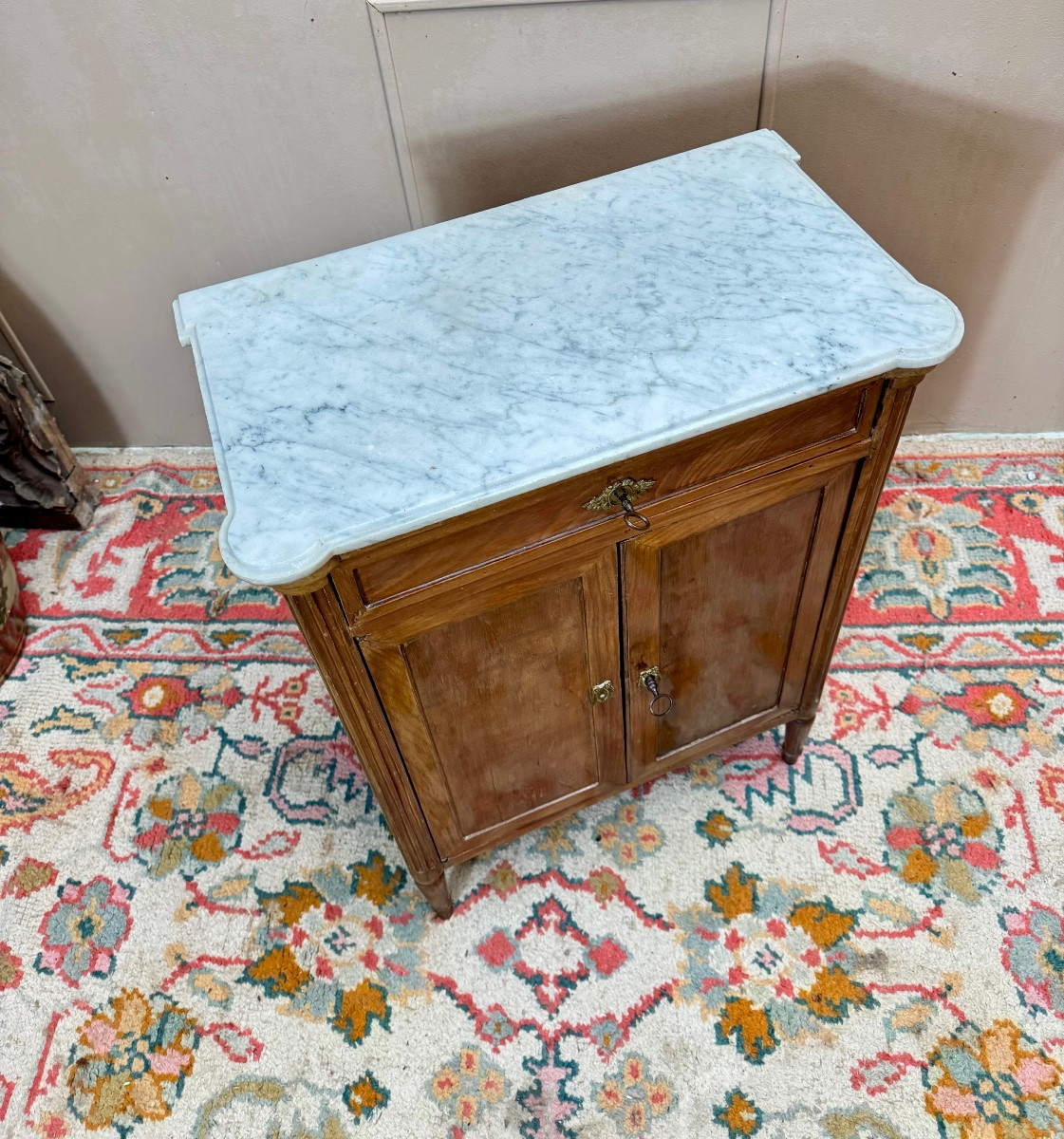 Louis XVI Period Mahogany Sideboard, 18th Century -photo-3