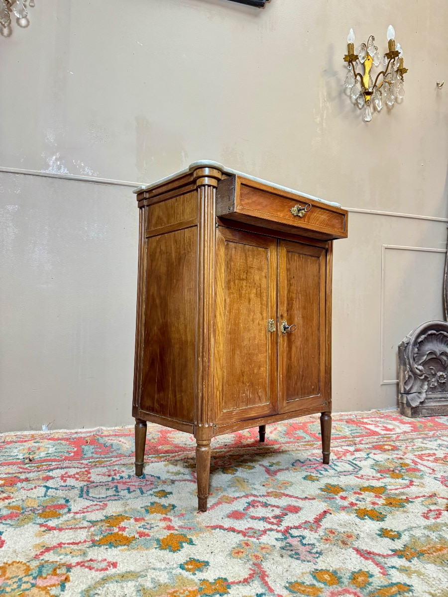 Louis XVI Period Mahogany Sideboard, 18th Century -photo-4