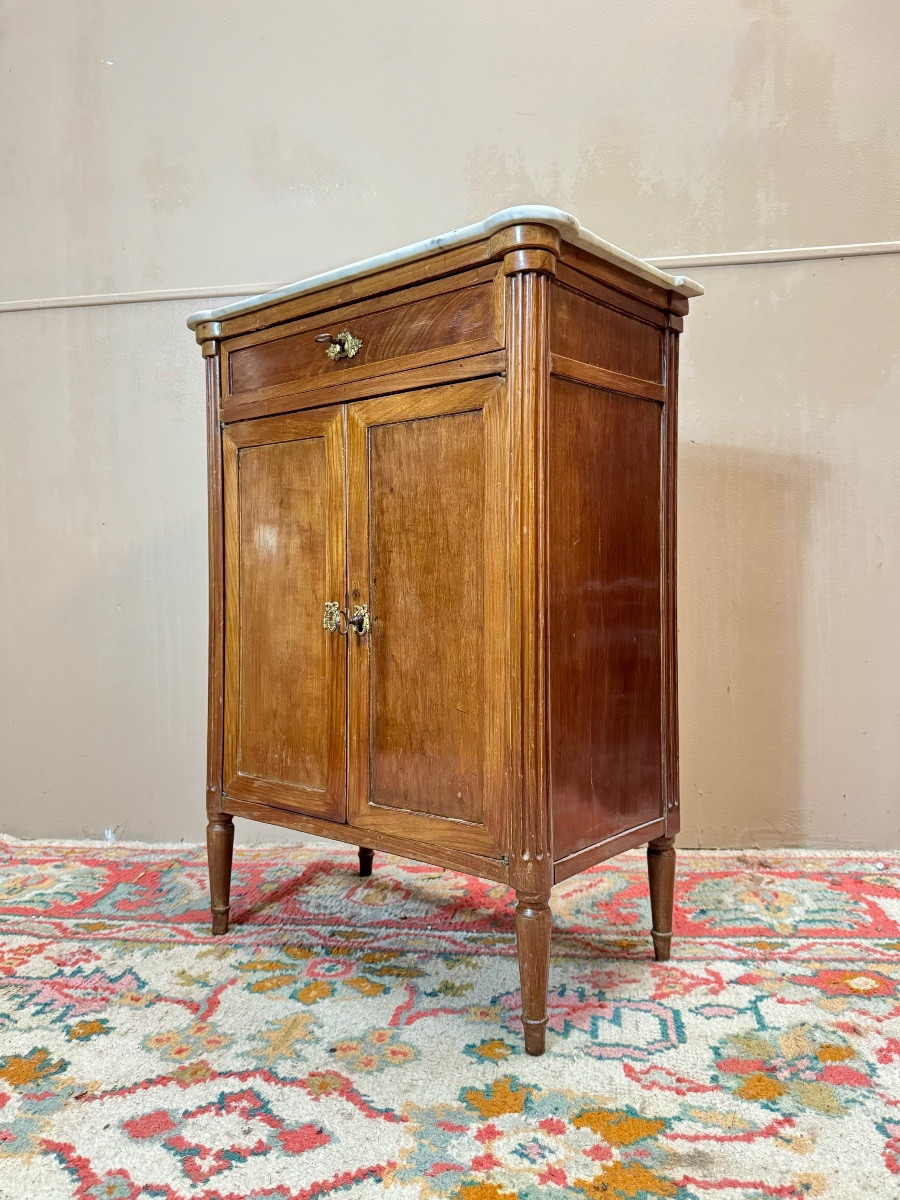 Louis XVI Period Mahogany Sideboard, 18th Century -photo-5