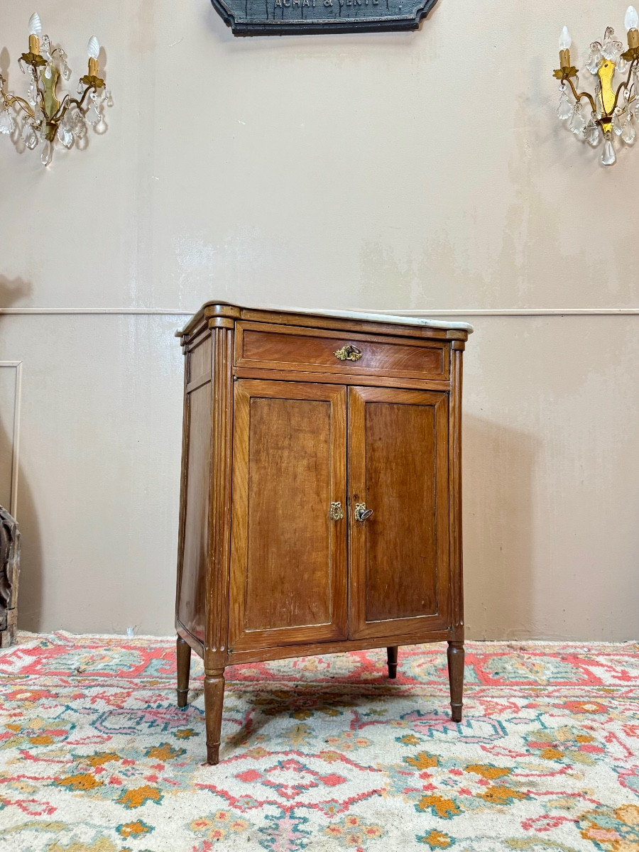Louis XVI Period Mahogany Sideboard, 18th Century 