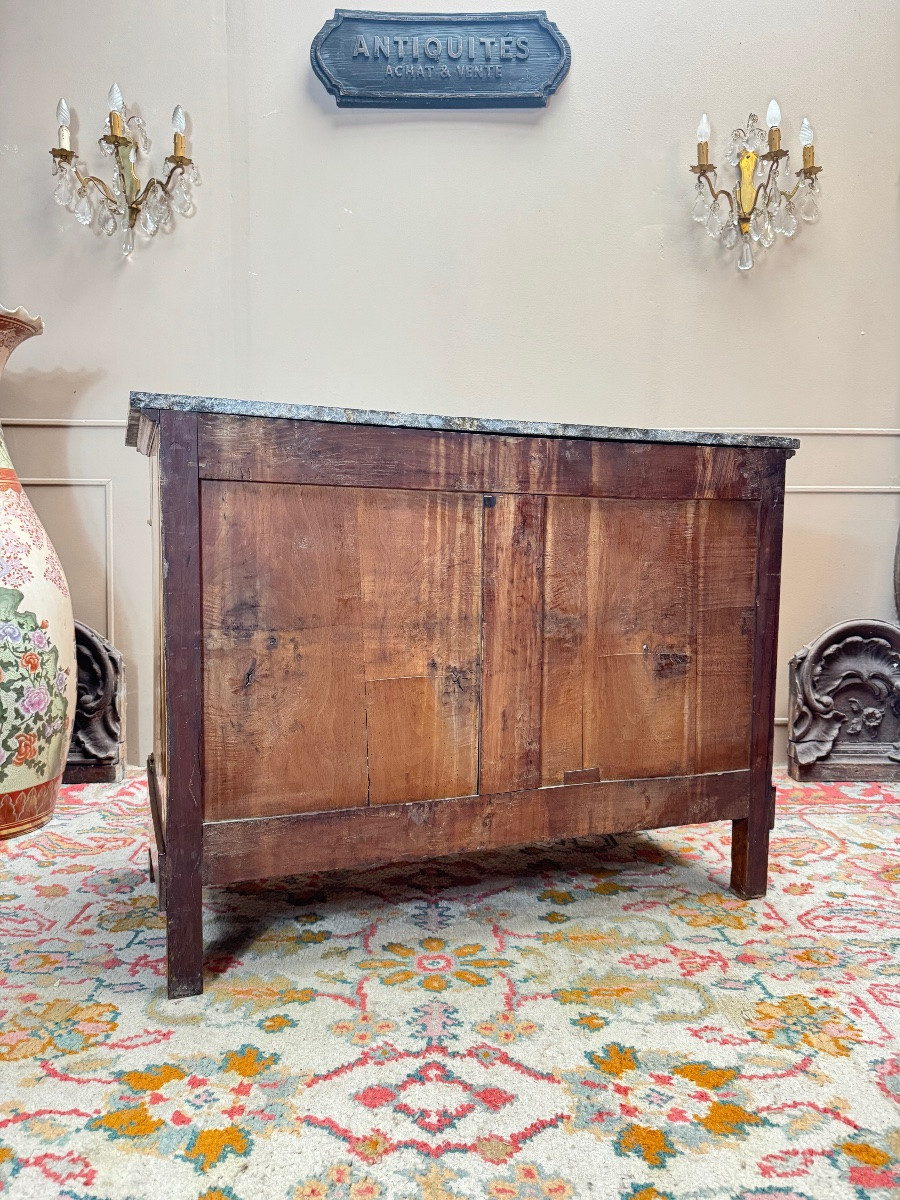 19th Century Empire Period Mahogany Chest Of Drawers -photo-7