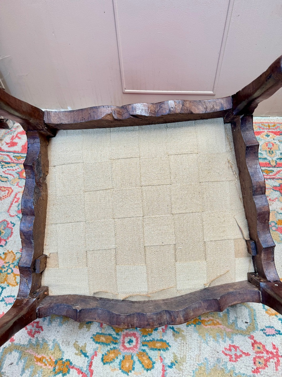 18th Century Regency Walnut Armchair-photo-4