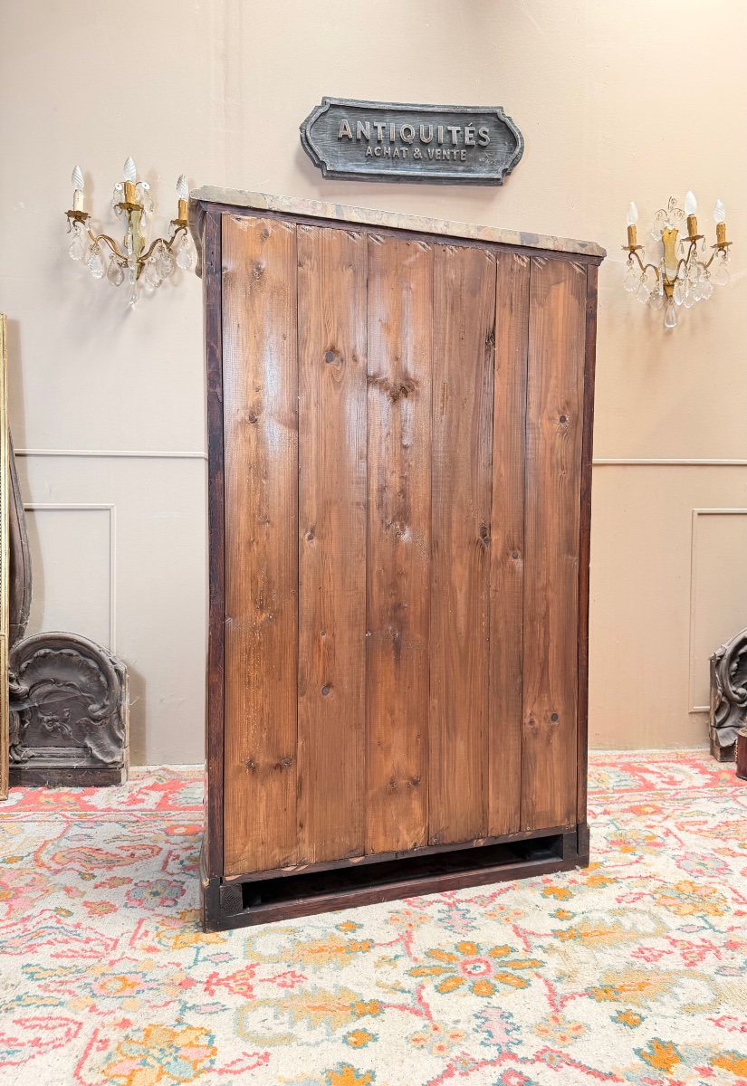Louis XV-style Marquetry Sideboard-photo-7