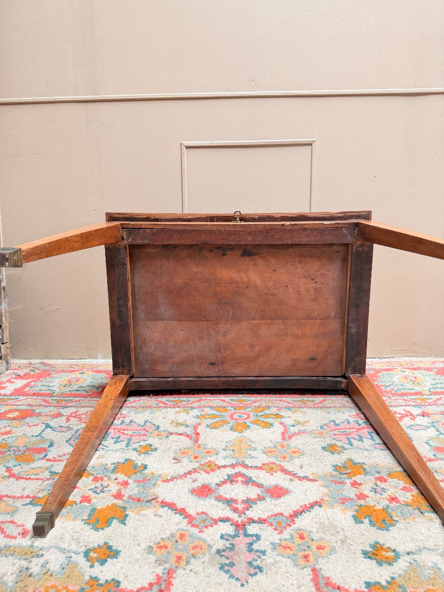 Table à écrire en noyer d’époque directoire XVIII eme siècle -photo-6