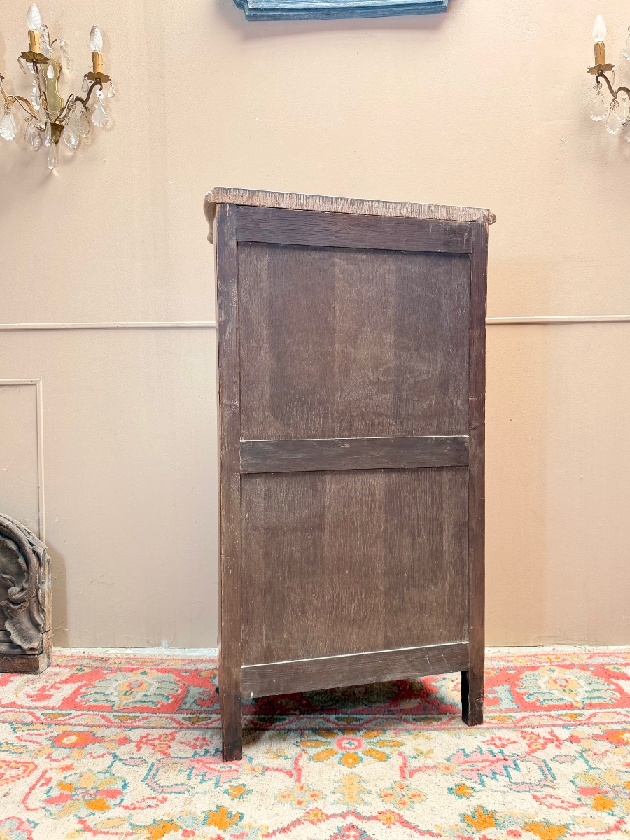 19th-century Louis XV-style Chest Of Drawers With Marquetry -photo-7
