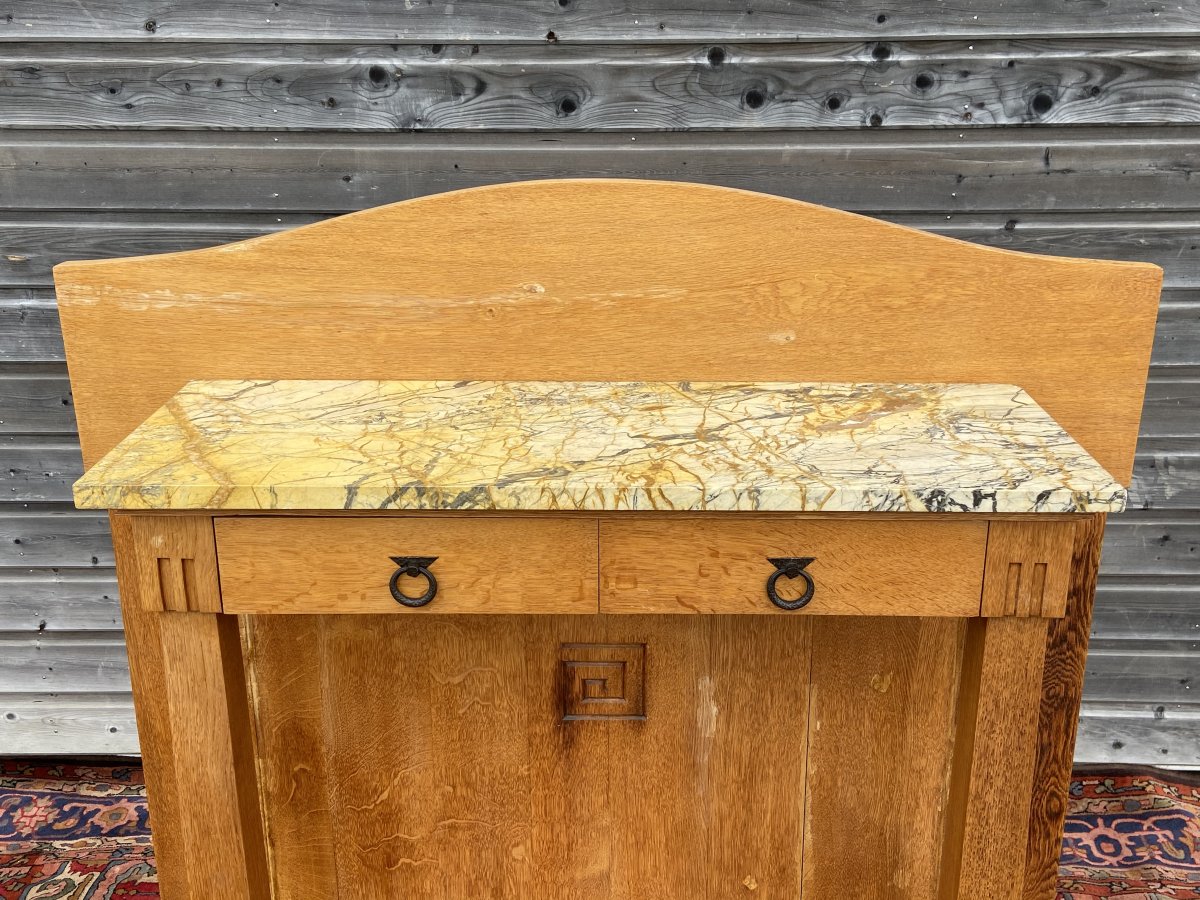 Art Nouveau Console With Support Height-photo-1