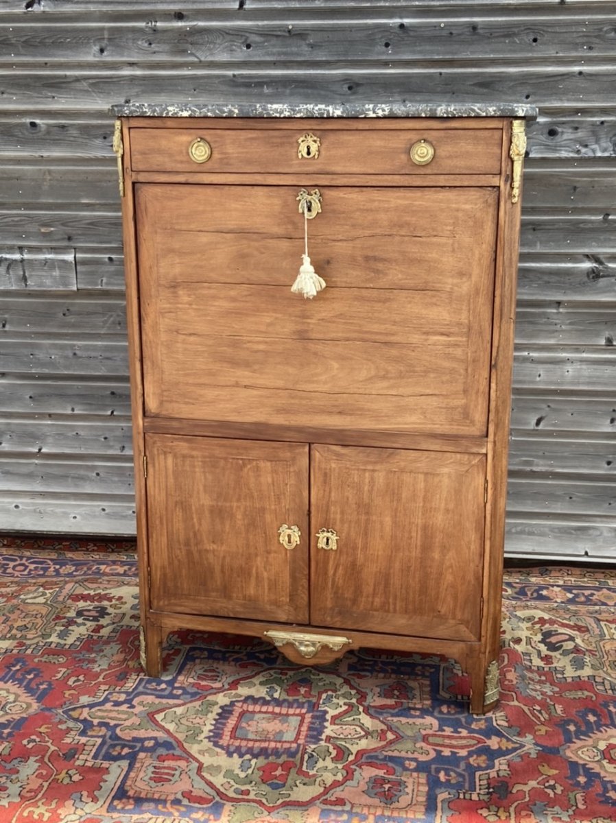 Secretary Transition Period Mahogany XVIII Eme Century-photo-1