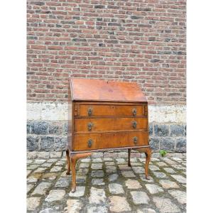 Chippendale Style Walnut Sloping Desk 