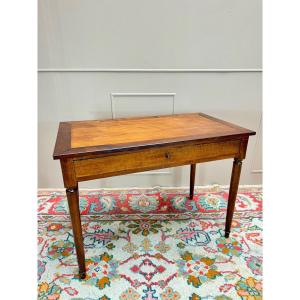 Louis XVI Style Walnut Desk Table 19th Century 