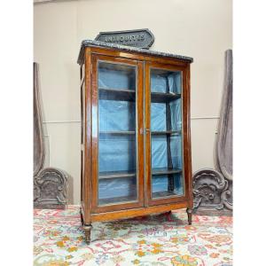 Fidelys Schey Louis XVI Mahogany Display Cabinet Stamped 18th Century 