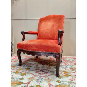 18th Century Regency Walnut Armchair