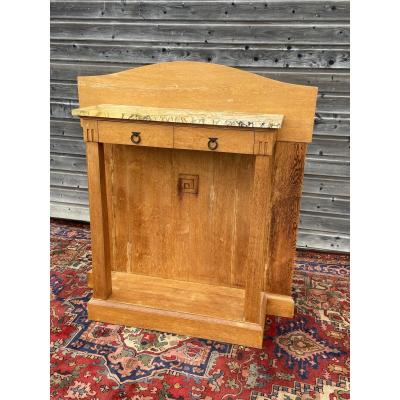 Art Nouveau Console With Support Height