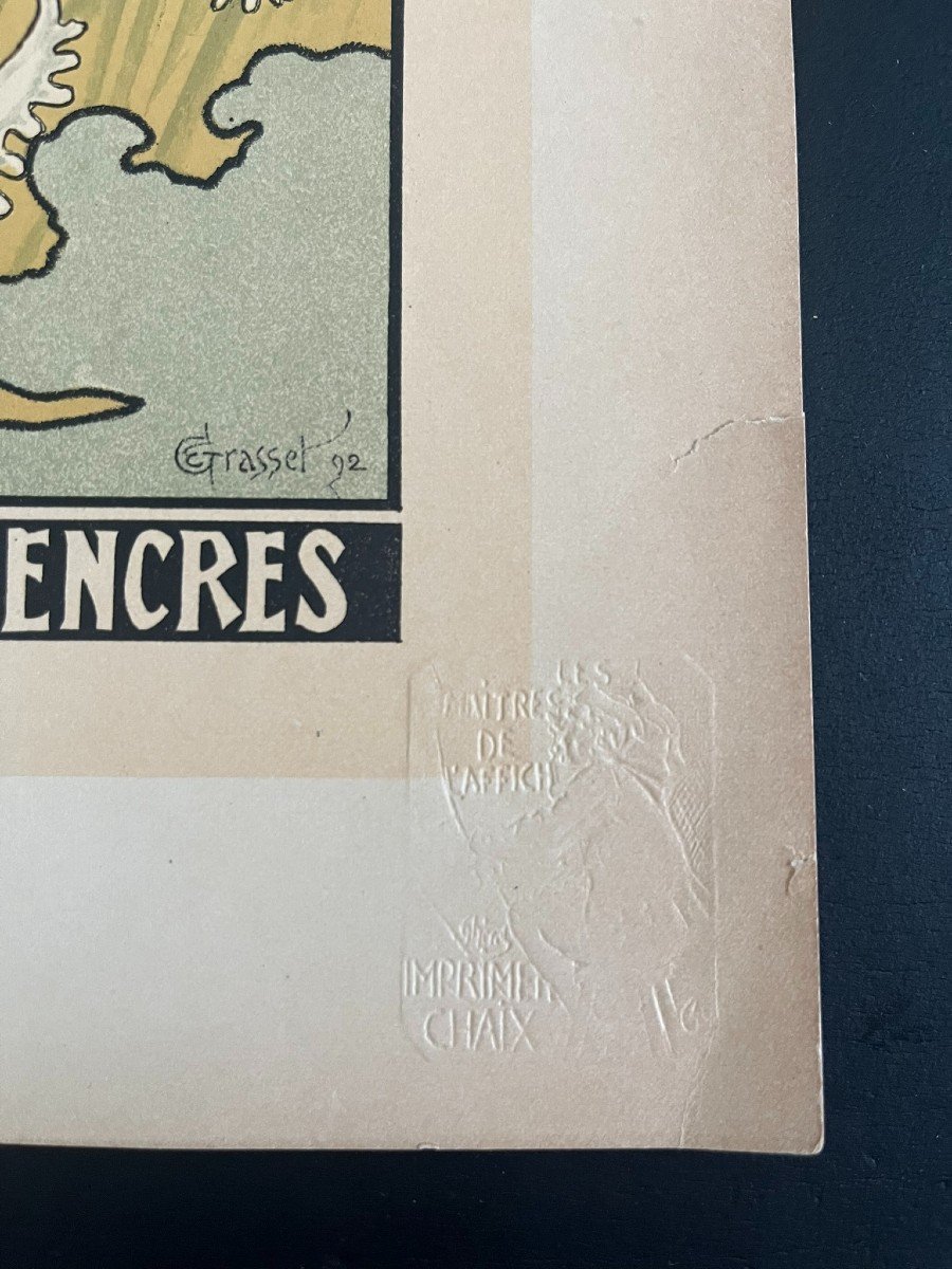 Eugène Grasset - Marquet Ink - The Masters Of The Poster - Original Plate No. 158-photo-4