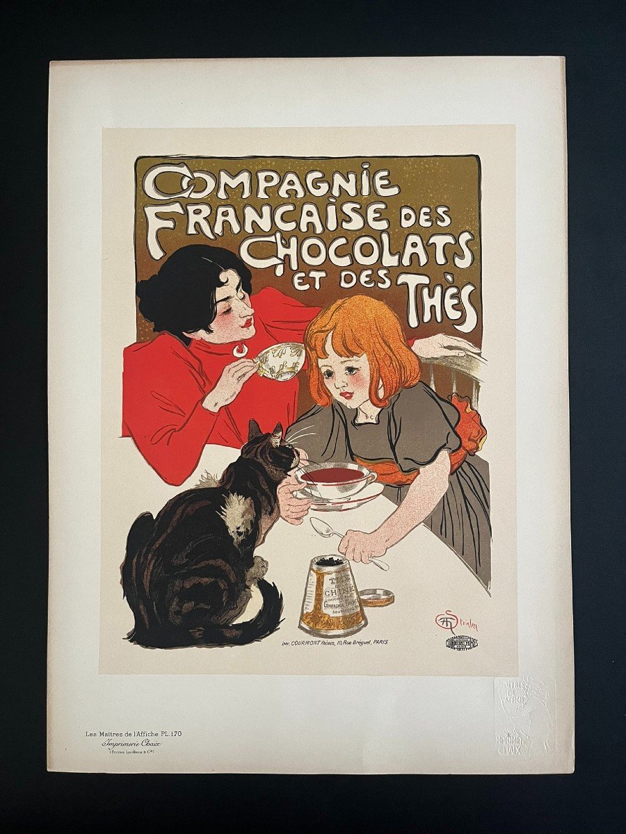 Steinlen - Compagnie Française Des Chocolats Et Des Thés - Les Maîtres De l'Affiche - 170