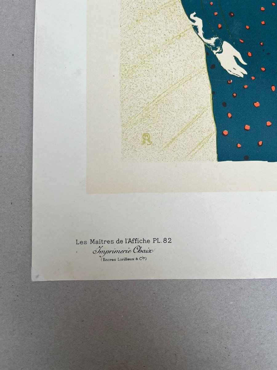 The Masters Of The Poster - Original Plate No. 82 - Toulouse Lautrec - La Revue Blanche-photo-3