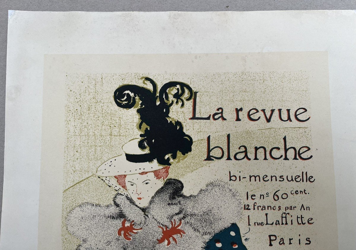 The Masters Of The Poster - Original Plate No. 82 - Toulouse Lautrec - La Revue Blanche-photo-4