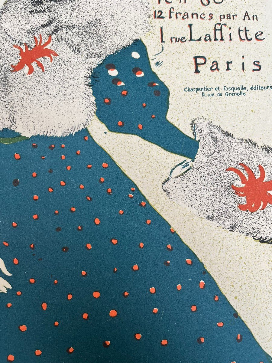 The Masters Of The Poster - Original Plate No. 82 - Toulouse Lautrec - La Revue Blanche-photo-5