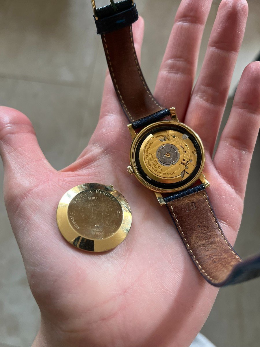 Baume & Mercier Classima 18k Gold Watch 35600 - Automatic-photo-2