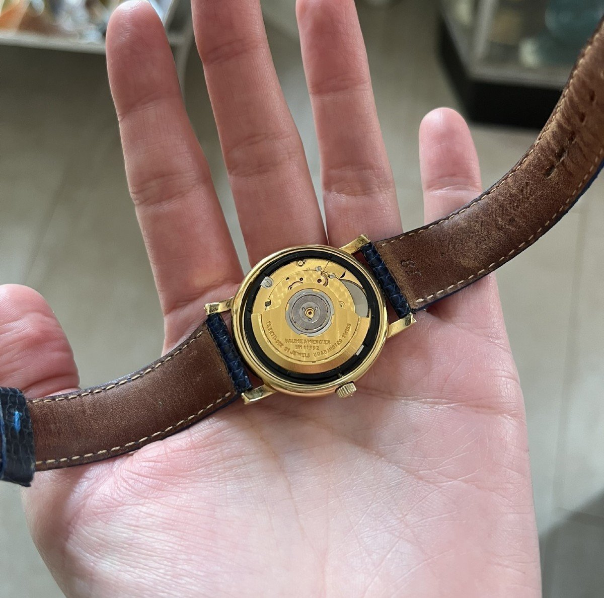 Baume & Mercier Classima 18k Gold Watch 35600 - Automatic-photo-3