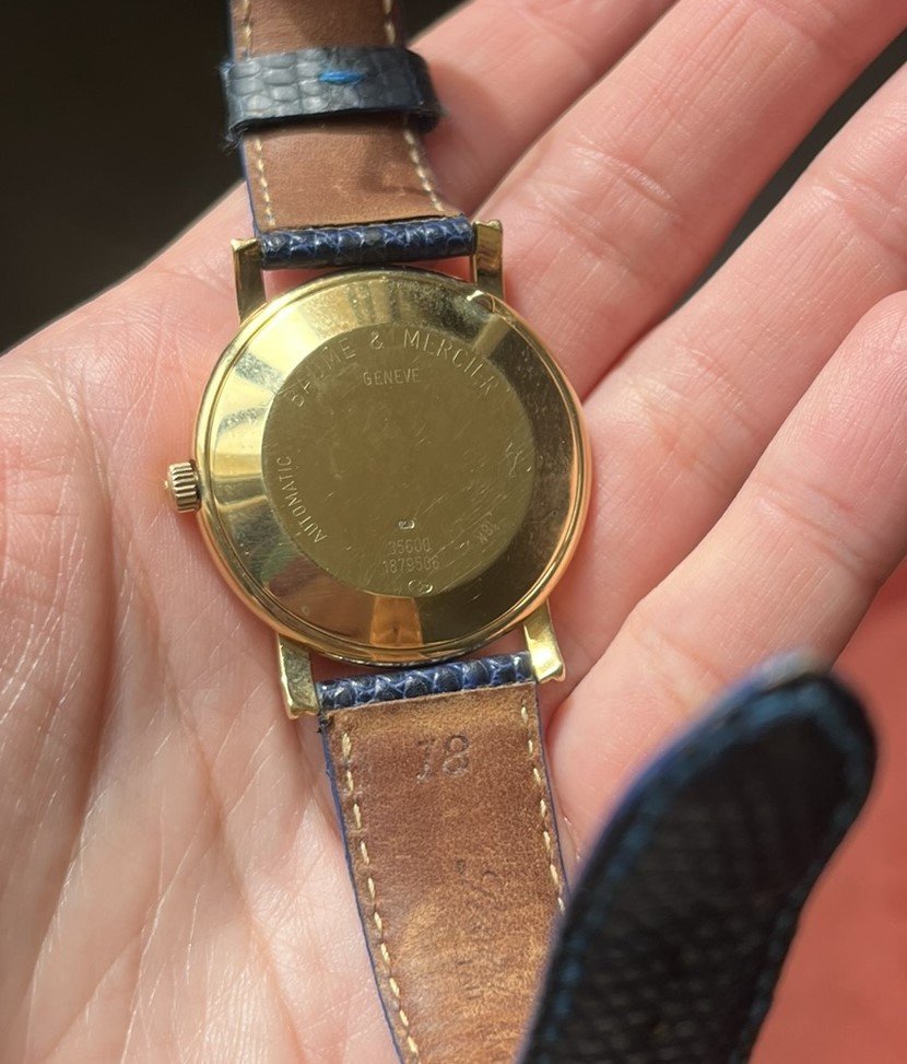 Baume & Mercier Classima 18k Gold Watch 35600 - Automatic-photo-1