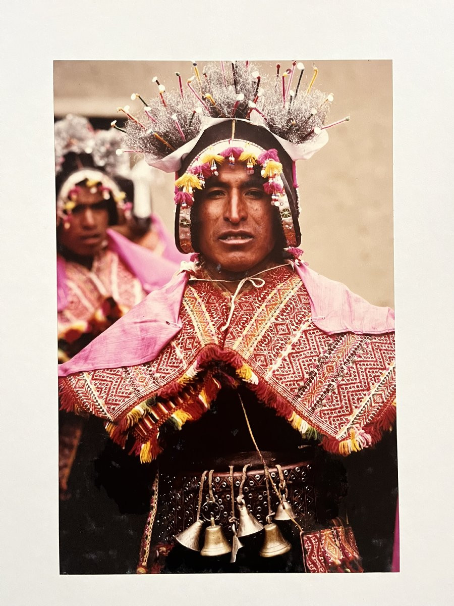 Grande Photographie Originale - Annie Reffet - Indien de Tasaburo Chuquisaca - Bolivie-photo-2