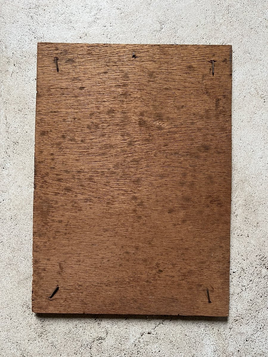 Art Nouveau Bronze Plaque – Alexandre Charpentier-photo-3