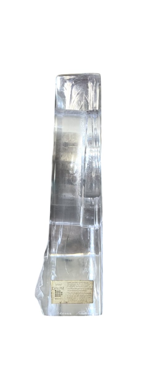 Cristal Daum - Circa 1970 - Table Clock -photo-2