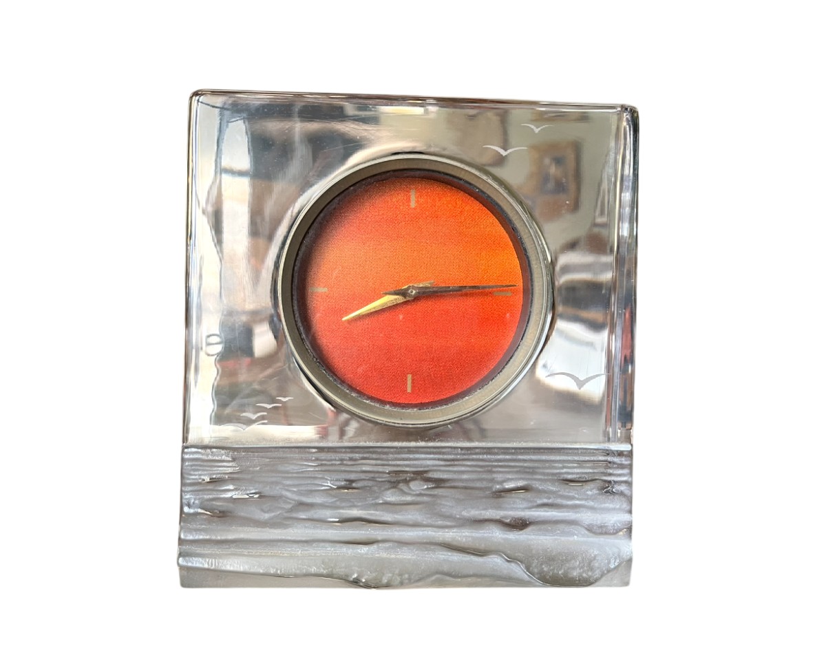 Cristal Daum - Circa 1970 - Table Clock 