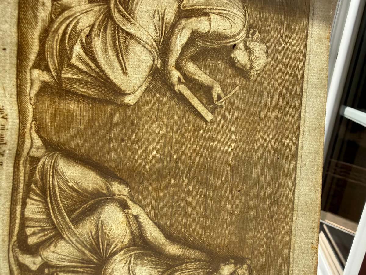 Ouvrage original du XVIIe siècle : Recueil gravé des stucs de Raphaël par Pietro Santi Bartoli-photo-6