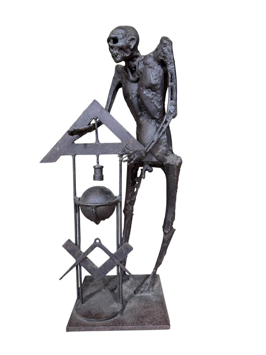 Sujet Maçonnique en Métal Soudé – Robert LÉRIS 