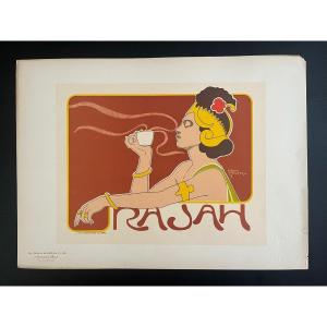 Henri Meunier - Café Rajah - The Masters Of The Poster - Original Plate No. 156