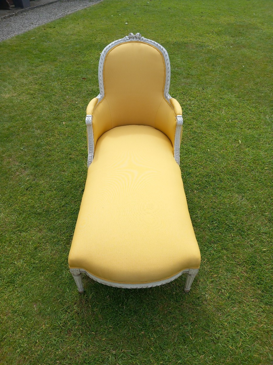 Méridienne de style Louis XVI -photo-4