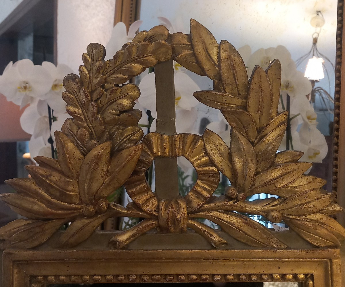 Petit miroir de style Louis XVI -photo-2