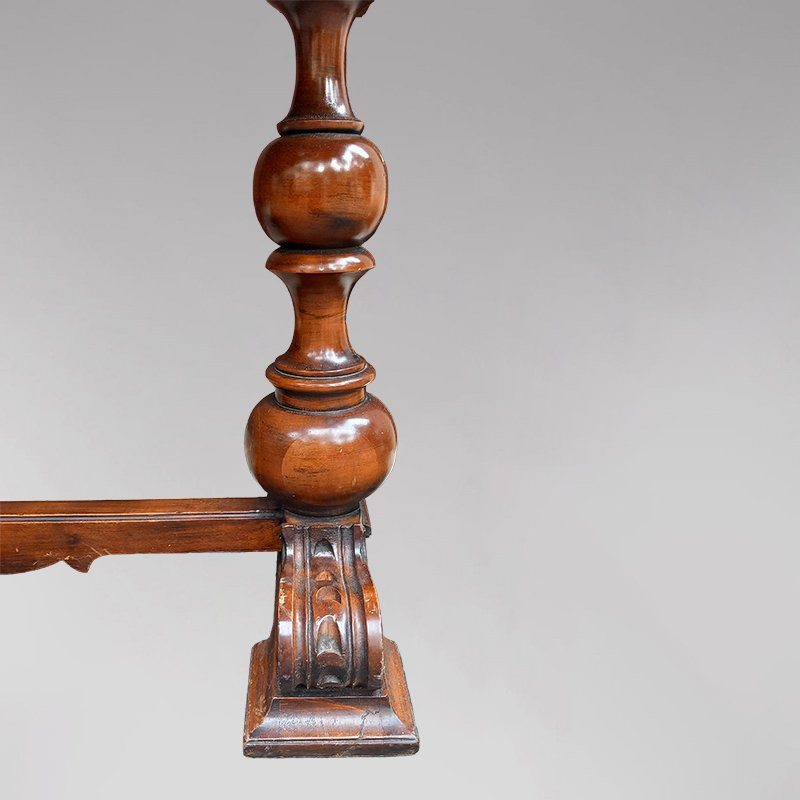 Varnished Wooden Console-photo-3