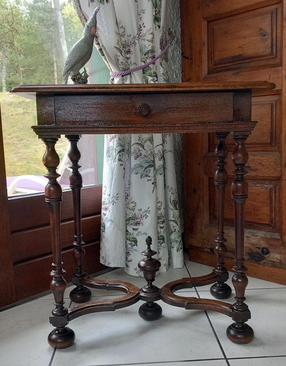Louis XIII Style Side Table