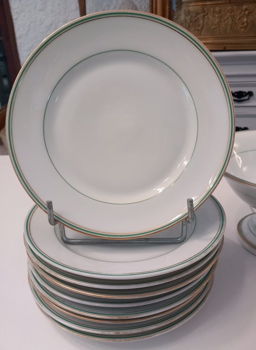 Service à vaisselle en porcelaine de Paris -photo-3