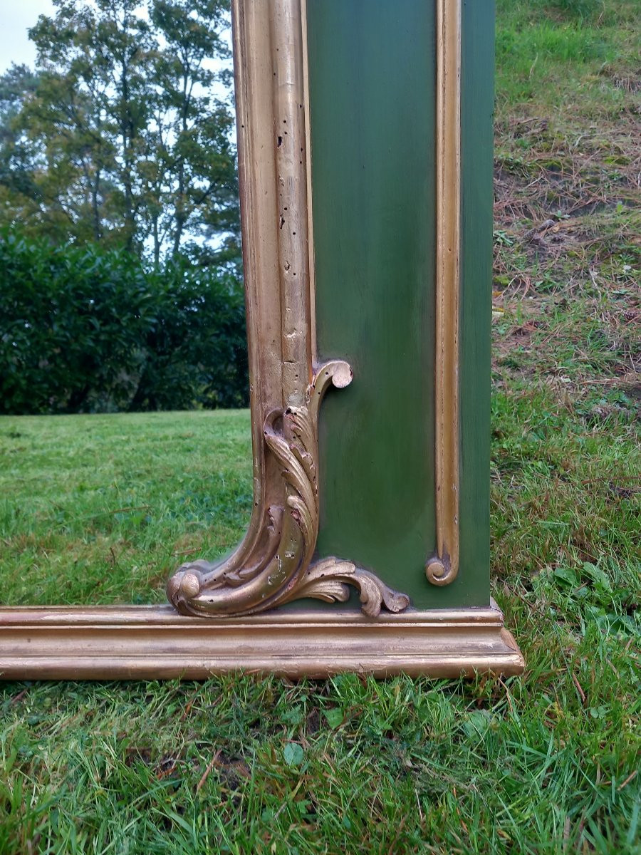 Grand miroir de cheminée ou trumeau Louis XV transition-photo-3