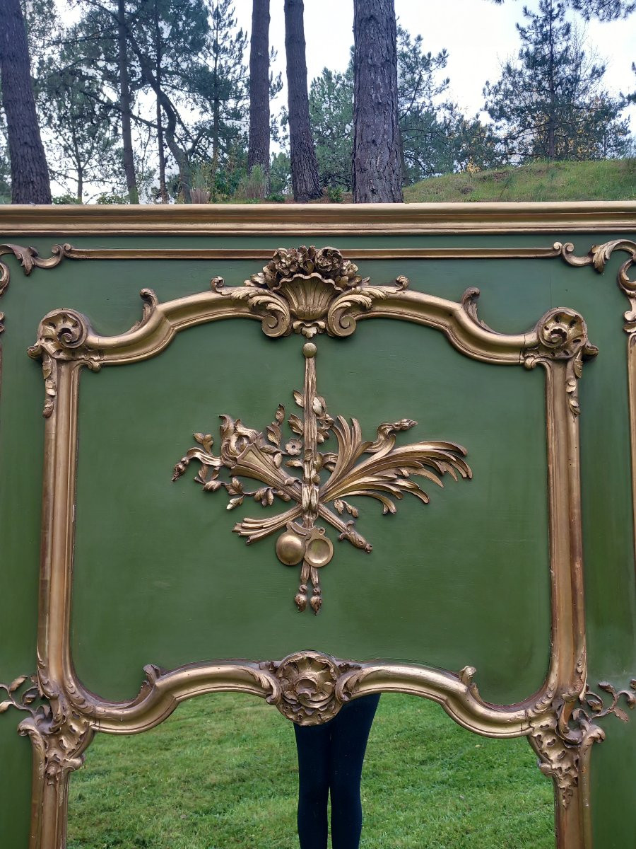 Grand miroir de cheminée ou trumeau Louis XV transition-photo-4