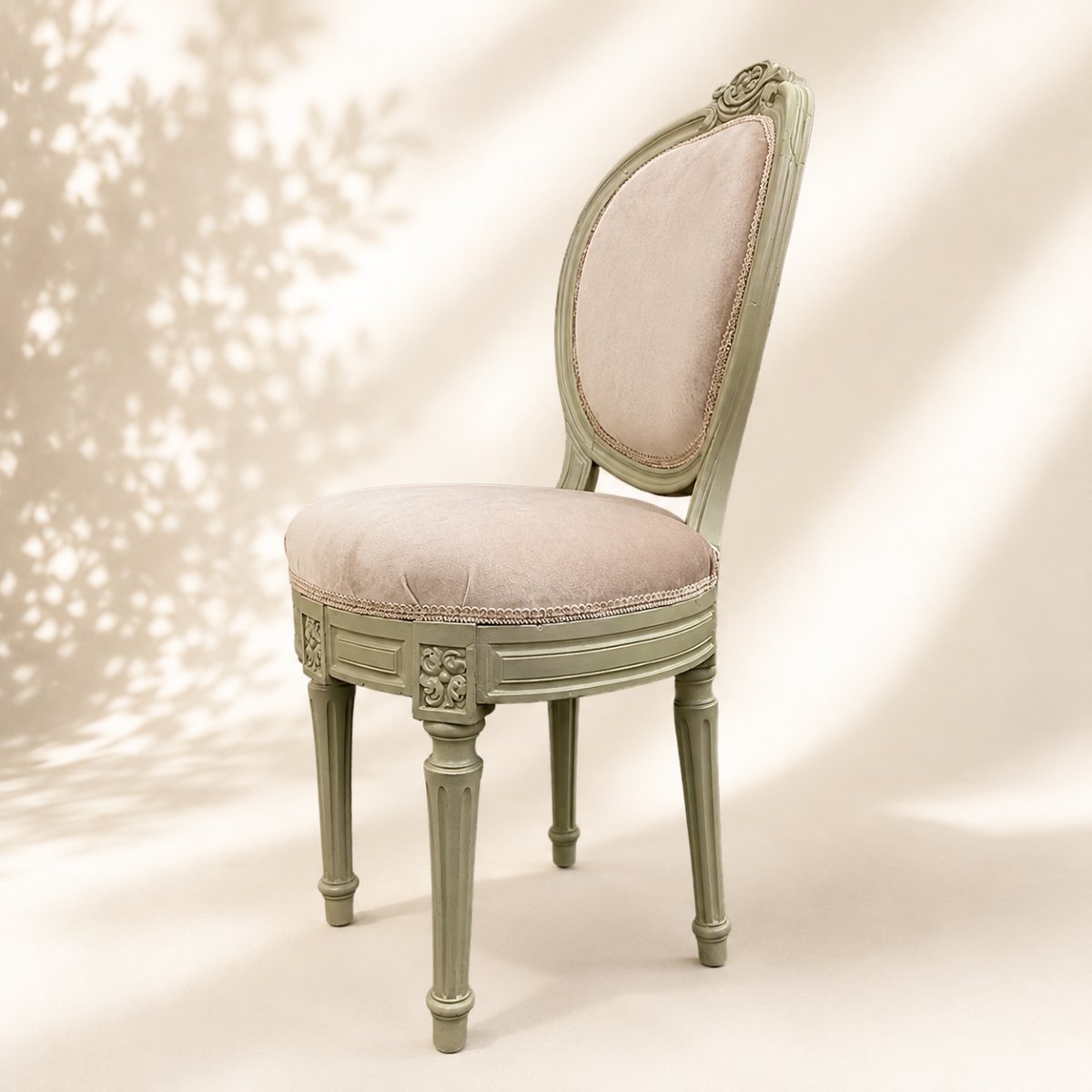 Set Of Six Louis XVI Period Chairs-photo-4