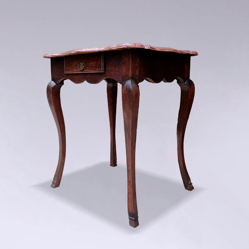 Table d'appoint ou table de salon   d'époque Louis XV -photo-3