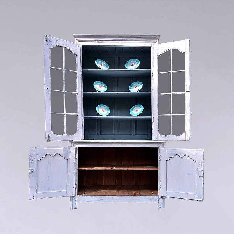 Buffet deux corps ou vaisselier Louis XV-photo-4