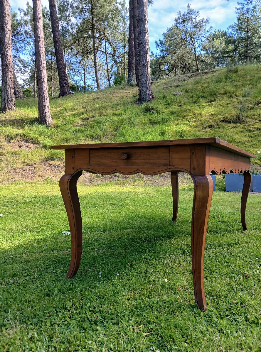 Table de ferme de style Louis XV-photo-2