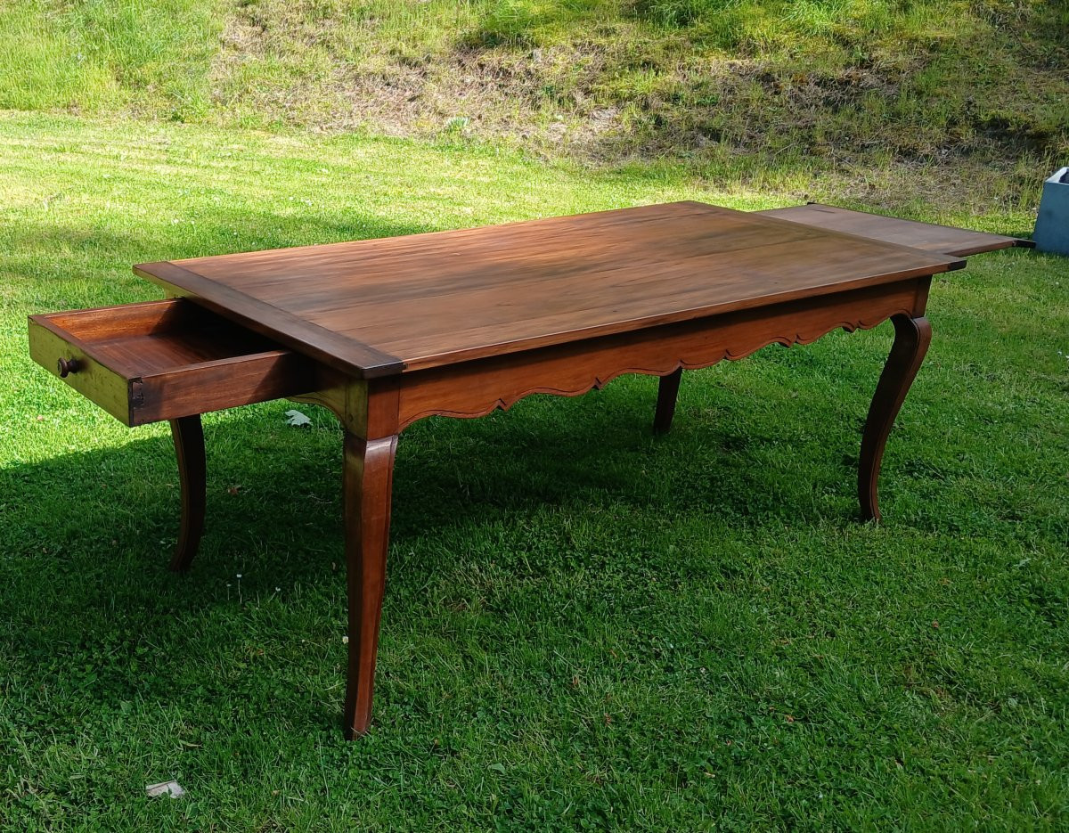 Table de ferme de style Louis XV-photo-3