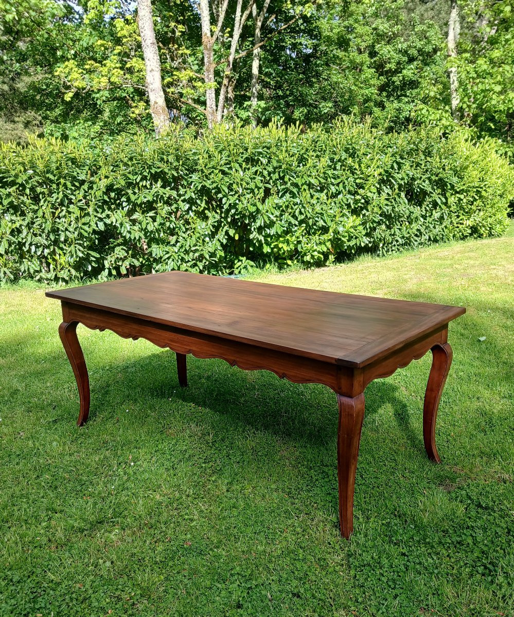 Table de ferme de style Louis XV-photo-2