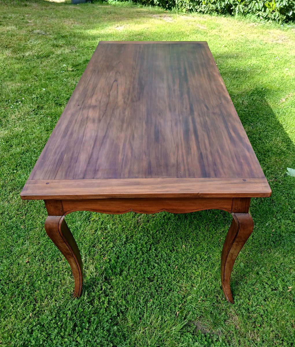 Table de ferme de style Louis XV-photo-4